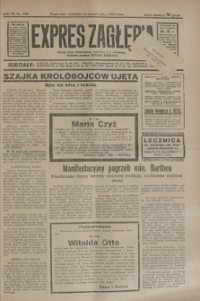 Expres Zagłębia : jedyny organ demokratyczny niezależny woj. kieleckiego. R.9, nr 282 (14 października 1934)