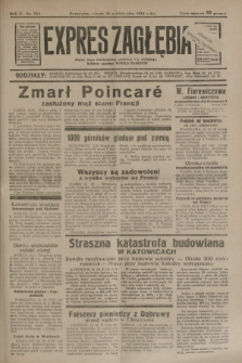 Expres Zagłębia : jedyny organ demokratyczny niezależny woj. kieleckiego. R.9, nr 284 (16 października 1934)