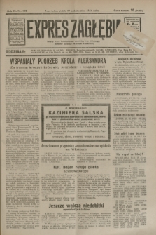 Expres Zagłębia : jedyny organ demokratyczny niezależny woj. kieleckiego. R.9, nr 287 (19 października 1934)