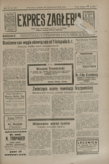 Expres Zagłębia : jedyny organ demokratyczny niezależny woj. kieleckiego. R.9, nr 296 (28 października 1934)