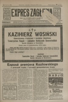 Expres Zagłębia : jedyny organ demokratyczny niezależny woj. kieleckiego. R.9, nr 300 (1 listopada 1934)
