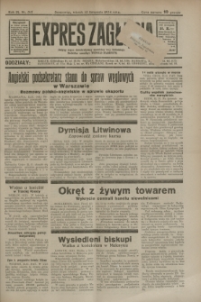 Expres Zagłębia : jedyny organ demokratyczny niezależny woj. kieleckiego. R.9, nr 312 (13 listopada 1934)