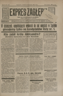 Expres Zagłębia : jedyny organ demokratyczny niezależny woj. kieleckiego. R.9, nr 317 (18 listopada 1934)