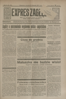 Expres Zagłębia : jedyny organ demokratyczny niezależny woj. kieleckiego. R.9, nr 321 (22 listopada 1934)