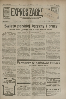 Expres Zagłębia : jedyny organ demokratyczny niezależny woj. kieleckiego. R.9, nr 324 (25 listopada 1934)
