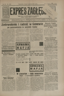 Expres Zagłębia : jedyny organ demokratyczny niezależny woj. kieleckiego. R.9, nr 334 (5 grudnia 1934)