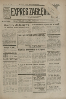 Expres Zagłębia : jedyny organ demokratyczny niezależny woj. kieleckiego. R. 9, nr 343 (15 grudnia 1934)