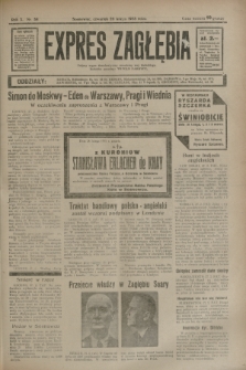 Expres Zagłębia : jedyny organ demokratyczny niezależny woj. kieleckiego. R.10, nr 58 (28 lutego 1935)