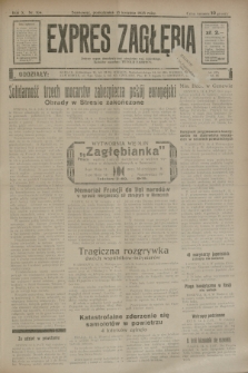 Expres Zagłębia : jedyny organ demokratyczny niezależny woj. kieleckiego. R.10, nr 104 (15 kwietnia 1935)