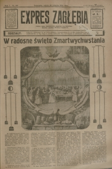 Expres Zagłębia : jedyny organ demokratyczny niezależny woj. kieleckiego. R.10, nr 109 (20 kwietnia 1935)