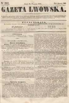 Gazeta Lwowska. 1853, nr 217