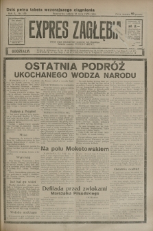 Expres Zagłębia : jedyny organ demokratyczny niezależny woj. kieleckiego. R.10, nr 135 (18 maja 1935)