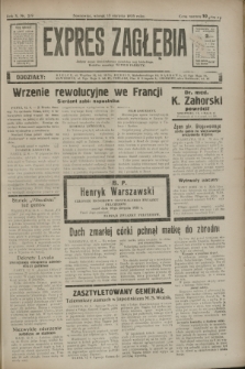 Expres Zagłębia : jedyny organ demokratyczny niezależny woj. kieleckiego. R.10, nr 219 (13 sierpnia 1935)
