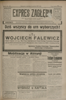Expres Zagłębia : jedyny organ demokratyczny niezależny woj. kieleckiego. R.10, nr 245 (8 września 1935)