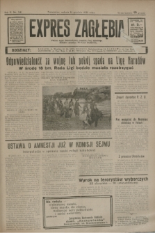 Expres Zagłębia : jedyny organ demokratyczny niezależny woj. kieleckiego. R.10, nr 341 (14 grudnia 1935)