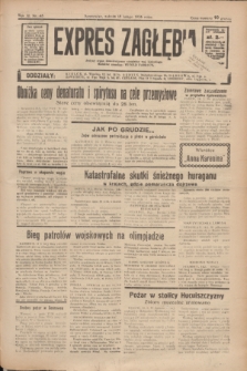 Expres Zagłębia : jedyny organ demokratyczny niezależny woj. kieleckiego. R.11, nr 45 (15 lutego 1936)