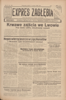 Expres Zagłębia : jedyny organ demokratyczny niezależny woj. kieleckiego. R.11, nr 105 (17 kwietnia 1936)