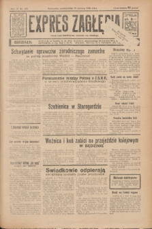 Expres Zagłębia : jedyny organ demokratyczny niezależny woj. kieleckiego. R.11, nr 163 (15 czerwca 1936)