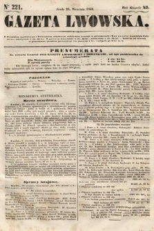 Gazeta Lwowska. 1853, nr 221