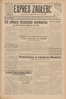 Expres Zagłębia : jedyny organ demokratyczny niezależny woj. kieleckiego. R.11, nr 317 (18 listopada 1936)
