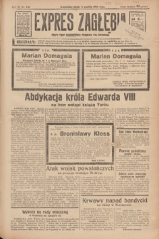 Expres Zagłębia : jedyny organ demokratyczny niezależny woj. kieleckiego. R.11, nr 340 (11 grudnia 1936)