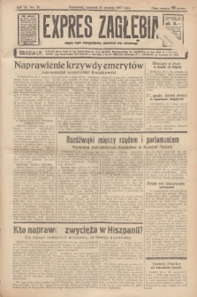 Expres Zagłębia : jedyny organ demokratyczny niezależny woj. kieleckiego. R.12, nr 21 (21 stycznia 1937)