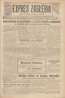 Expres Zagłębia : jedyny organ demokratyczny niezależny woj. kieleckiego. R.12, nr 22 (22 stycznia 1937)