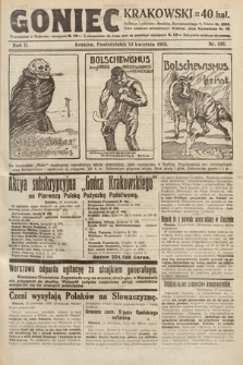 Goniec Krakowski. 1919, nr 100
