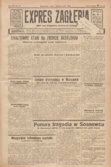 Expres Zagłębia : jedyny organ demokratyczny niezależny woj. kieleckiego. R.12, nr 97 (7 kwietnia 1937)