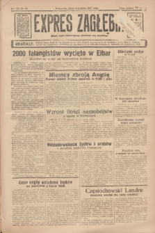 Expres Zagłębia : jedyny organ demokratyczny niezależny woj. kieleckiego. R.12, nr 99 (9 kwietnia 1937)
