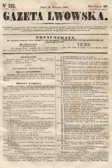 Gazeta Lwowska. 1853, nr 222
