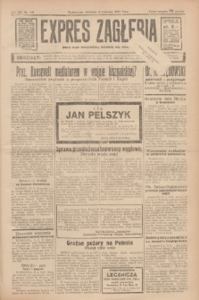 Expres Zagłębia : jedyny organ demokratyczny niezależny woj. kieleckiego. R.12, nr 108 (18 kwietnia 1937) + wkładka
