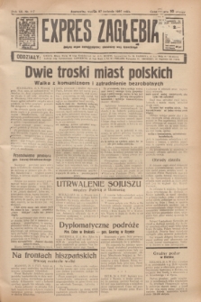 Expres Zagłębia : jedyny organ demokratyczny niezależny woj. kieleckiego. R.12, nr 117 (27 kwietnia 1937)
