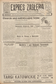 Expres Zagłębia : jedyny organ demokratyczny niezależny woj. kieleckiego. R.12, nr 140 (22 maja 1937)