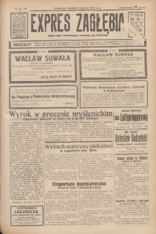 Expres Zagłębia : jedyny organ demokratyczny niezależny woj. kieleckiego. R.12, nr 155 (6 czerwca 1937) + wkładka