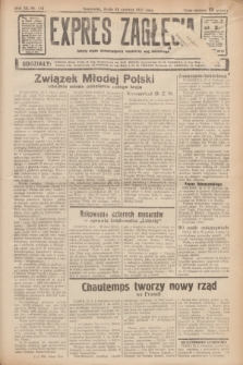 Expres Zagłębia : jedyny organ demokratyczny niezależny woj. kieleckiego. R.12, nr 172 (23 czerwca 1937)