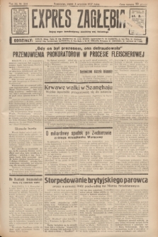 Expres Zagłębia : jedyny organ demokratyczny niezależny woj. kieleckiego. R.12, nr 244 (3 września 1937)