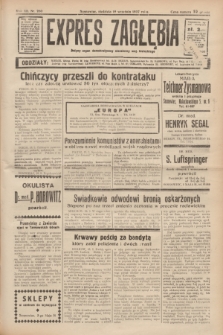 Expres Zagłębia : jedyny organ demokratyczny niezależny woj. kieleckiego. R.12, nr 260 (19 września 1937)