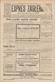 Expres Zagłębia : jedyny organ demokratyczny niezależny woj. kieleckiego. R.12, nr 281 (10 października 1937) + wkładka