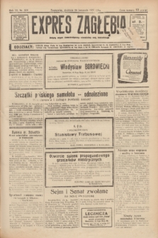 Expres Zagłębia : jedyny organ demokratyczny niezależny woj. kieleckiego. R.12, nr 329 (28 listopada 1937) + wkładka