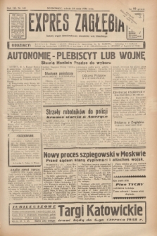 Expres Zagłębia : jedyny organ demokratyczny niezależny woj. kieleckiego. R.13, nr 145 (28 maja 1938)