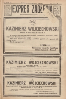 Expres Zagłębia : jedyny organ demokratyczny niezależny woj. kieleckiego. R.13, nr 181 (4 lipca 1938)