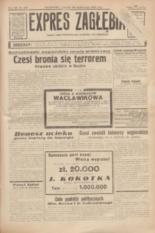 Expres Zagłębia : jedyny organ demokratyczny niezależny woj. kieleckiego. R.13, nr 289 (20 października 1938)