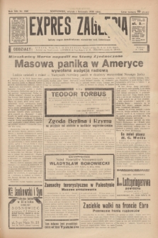 Expres Zagłębia : jedyny organ demokratyczny niezależny woj. kieleckiego. R.13, nr 300 (1 listopada 1938)
