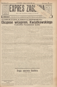 Expres Zagłębia : jedyny organ demokratyczny niezależny woj. kieleckiego. R.13, nr 332 (3 grudnia 1938)