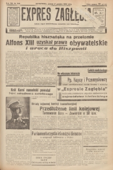 Expres Zagłębia : jedyny organ demokratyczny niezależny woj. kieleckiego. R.13, nr 346 (17 grudnia 1938)