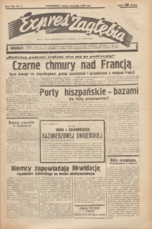 Expres Zagłębia : jedyny organ demokratyczny niezależny woj. kieleckiego. R.14, nr 4 (4 stycznia 1939)