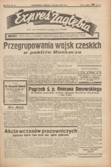 Expres Zagłębia : jedyny organ demokratyczny niezależny woj. kieleckiego. R.14, nr 8 (8 stycznia 1939) + wkładka