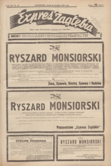 Expres Zagłębia : jedyny organ demokratyczny niezależny woj. kieleckiego. R.14, nr 18 (18 stycznia 1939)