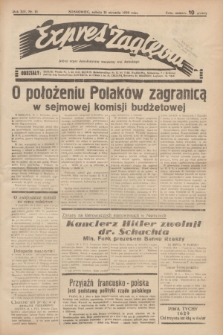 Expres Zagłębia : jedyny organ demokratyczny niezależny woj. kieleckiego. R.14, nr 21 (21 stycznia 1939)